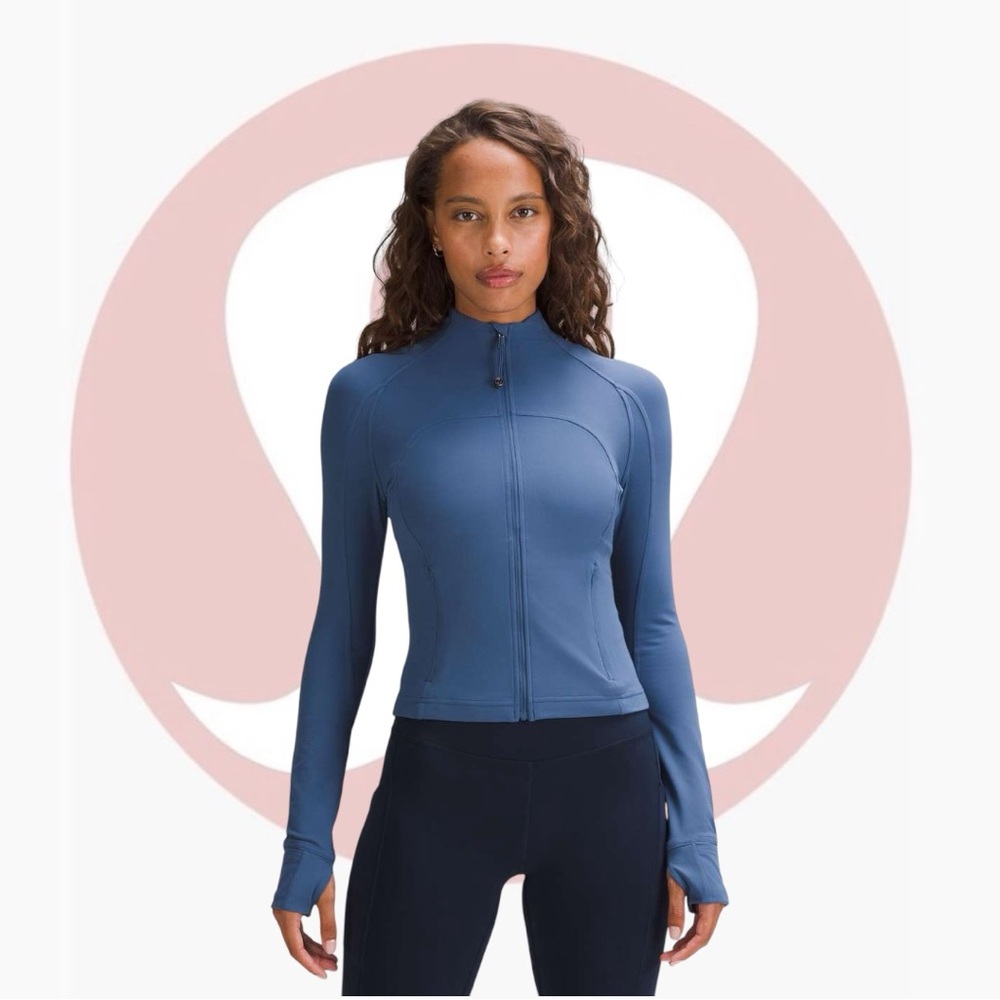 LULULEMON Cropped Define Jacket - Pitch Blue